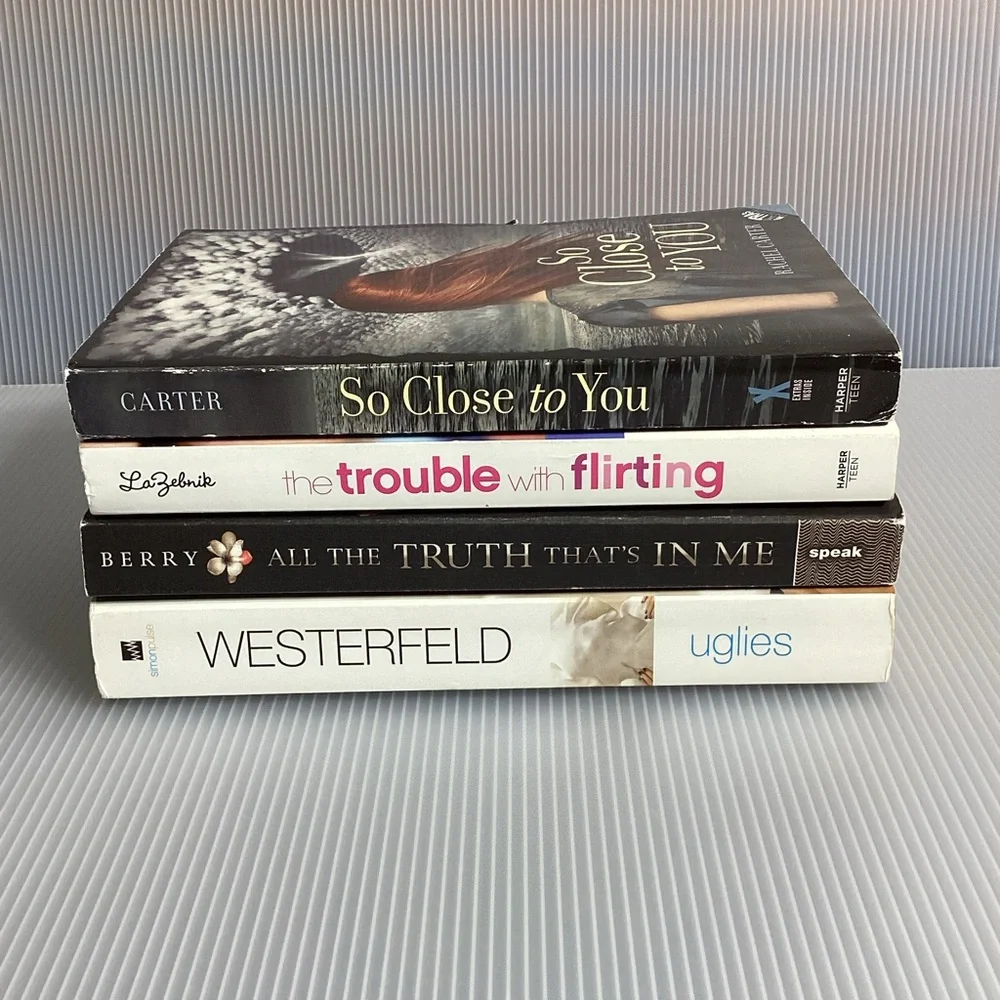 Set of 4 Young Adult/Teen Romance Paperback Books